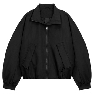 鹿家门宽松大码显大显壮健身羽绒服男款秋冬运动休闲保暖夹克外套