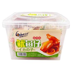 加贝鲜鱿鱼仔独立包装即食香辣烧烤网红带籽海鲜海味休闲娱乐零食
