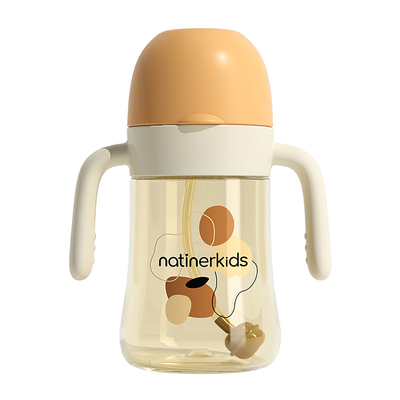 ppsu翻盖奶瓶【防喷溅】躺着喝