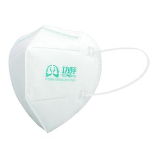 功呼防尘口罩一次性防工业粉尘熔喷布打磨透气雾霾KN90劳保防护夏