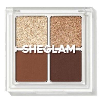 sheglam珠光哑光4眼影