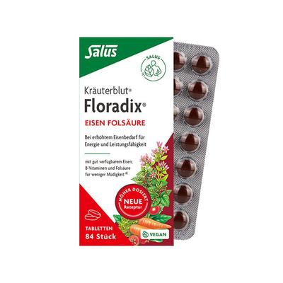 salus铁片84粒补铁补叶酸维C