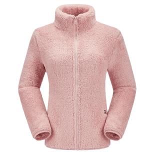 骆驼女装抓绒外套女2025秋季新款宽松显瘦时尚摇粒绒加厚保暖上衣