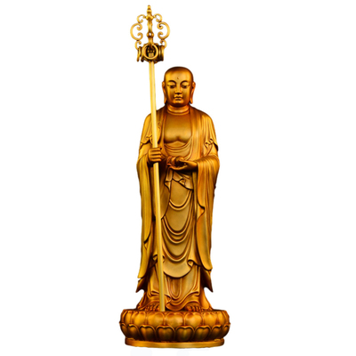 纯铜地藏王保平安佛像家居供奉