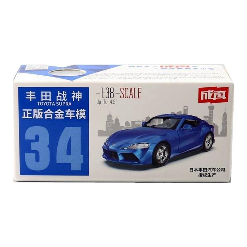 彩珀38合金汽车模型丰田战神跑车