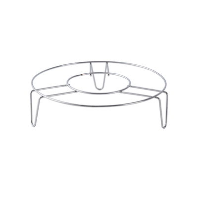 不锈钢高脚多用蒸架 三角蒸盘器蒸蛋架 电饭煲蒸菜架子防烫隔热架