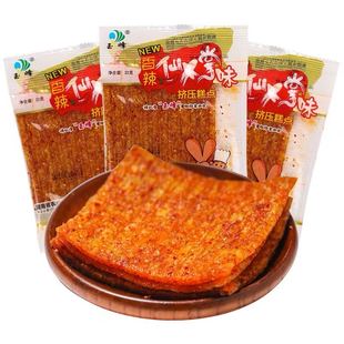 怀旧零食8090后 玉峰仙人掌香辣味辣条 儿时怀旧挤压糕点开袋即吃
