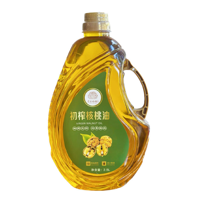云南古树核桃初榨纯正核桃油冷榨一级物理压榨DHA食用油辅食专用