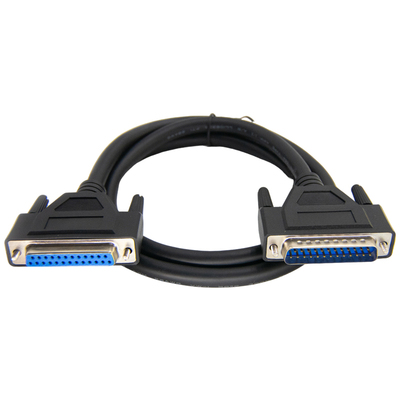 DB25连接线公对母公对公母对母双排并口舞台灯光控制线0.4至300米