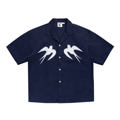 【249元任选三件】玩乐局Onceok纯棉衬衫男女同款休闲薄款衬衣