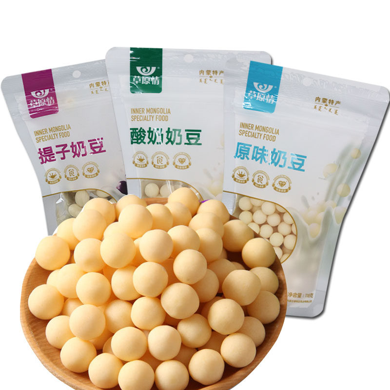 草原情奶豆118g×3袋酸奶疙瘩