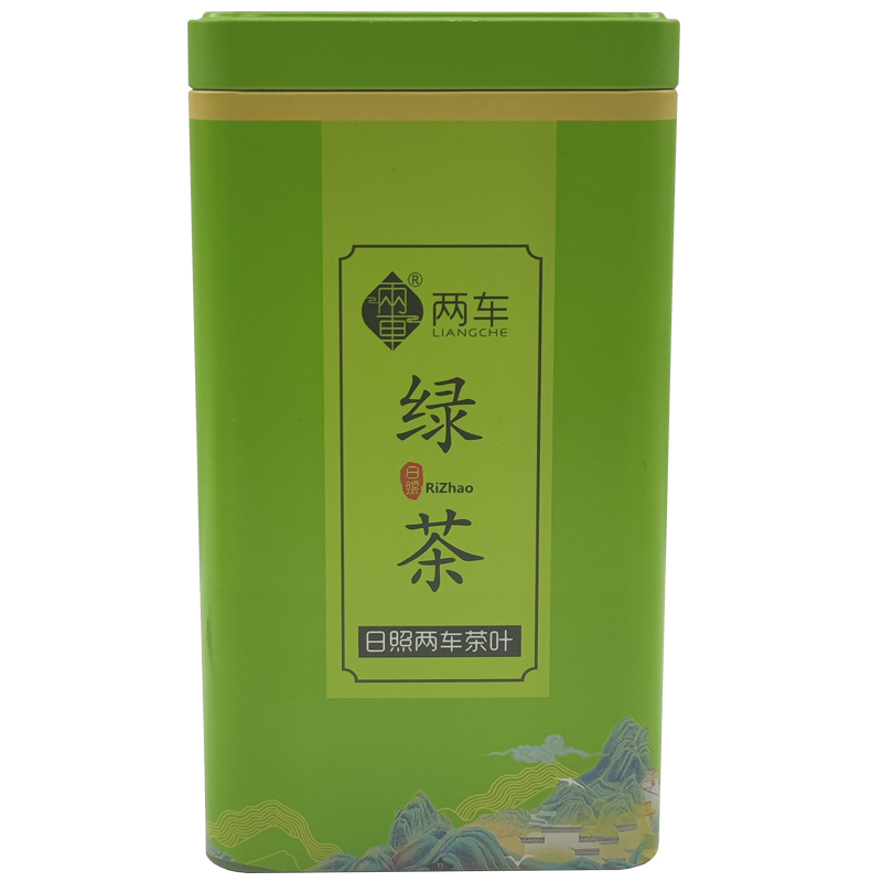 日照两车绿茶2025年春茶特级AA新茶叶250克明茶浓香炒青高山云雾