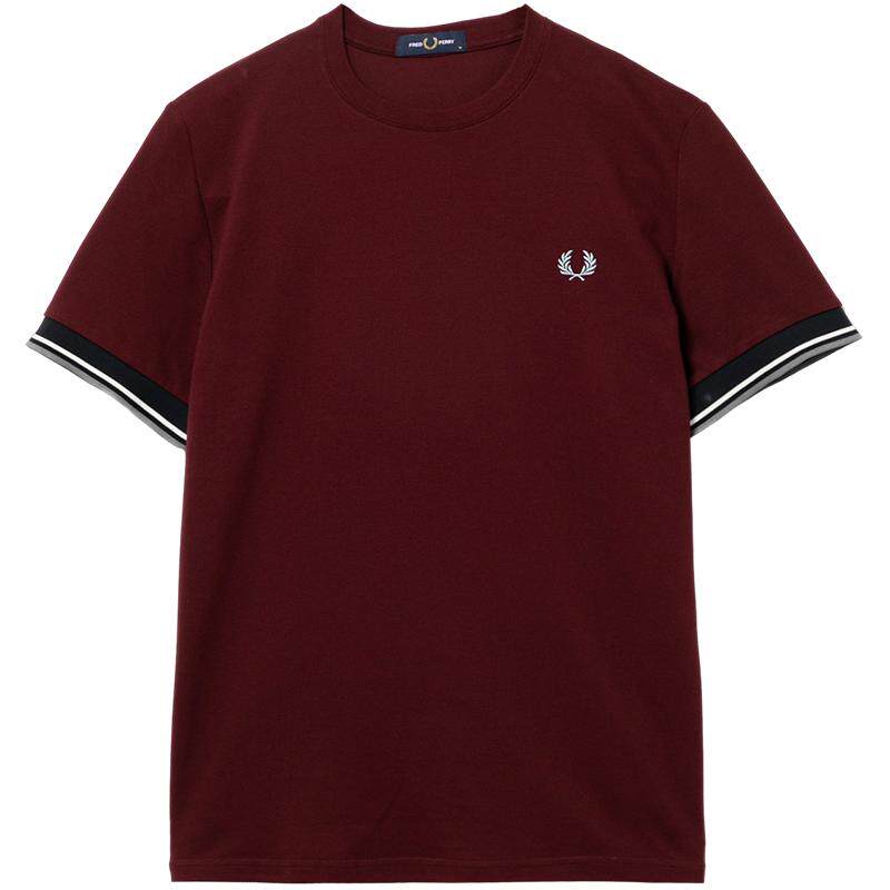 FREDPERRY圆领短袖T恤时尚质感