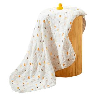 全棉时代婴儿6层纯棉纱布浴巾新生儿洗澡用品纯棉A类母婴成人通用