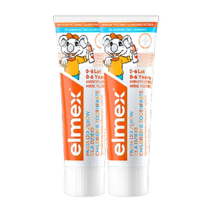 elmex艾美适0-6岁含氟防蛀儿童牙膏50ml*2支