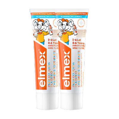 elmex0-6儿童牙膏50ml2支装