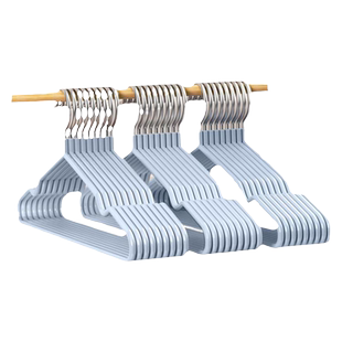 衣架家用挂衣加粗无痕宿舍学生用防肩角滑凉晒衣撑晾衣服架子挂架