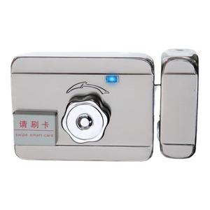 出租屋电子感应门锁家用防盗铁门免布线刷卡电控锁门禁一体锁远程