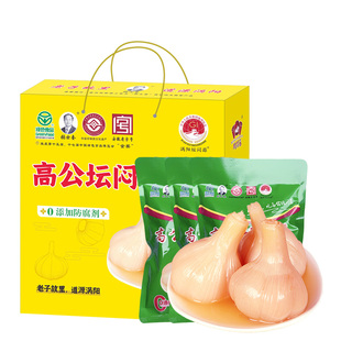 张士奎高公坛闷蒜糖醋蒜腌蒜瓣脆嫩涡阳特产1500g礼盒