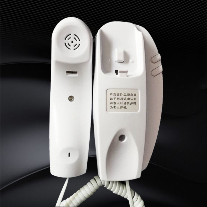 誉诚楼宇对讲门铃AR512-A两线非可视语音分机室内电话机开锁门禁