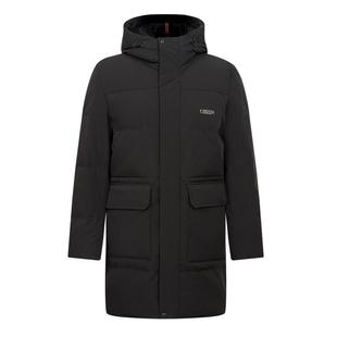 CARSYDA珈仕达冬季新品男士简约时尚中长款保暖连帽羽绒服