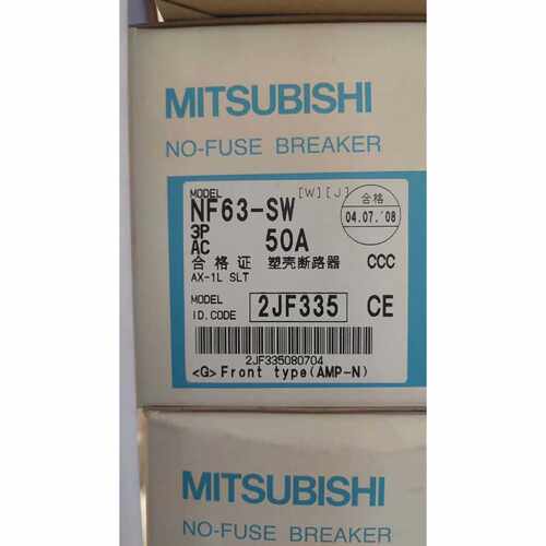 全新原装正品三菱塑壳断路器NF63SW50A