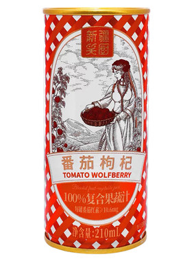新疆笑厨番茄枸杞汁210ml