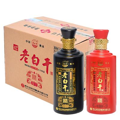 衡水老白干500ml白酒52整箱礼盒