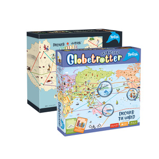 【套装推荐】山河之旅+环球旅行家组合儿童桌游地理启蒙益智玩具