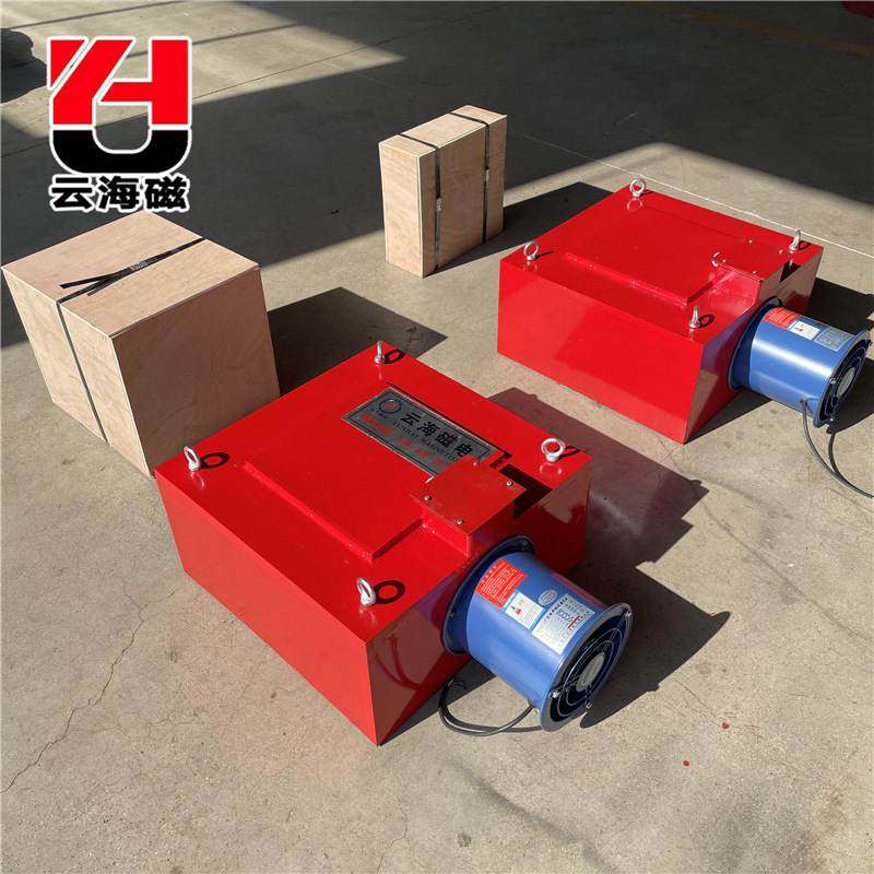 风冷式电磁除铁器 RCDA系列风冷式电磁除铁器 悬挂式自卸除铁设备