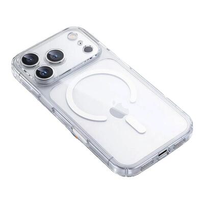 李森旗舰店顶配冰环散热适用苹果18promax手机壳iphone17promax16透明15高级14Magsafe镜头全包PC超薄防摔