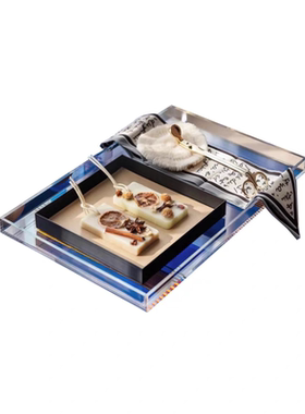 样板房售楼部现代简约托盘套装飘窗书房香薰精油提取主题艺术现代