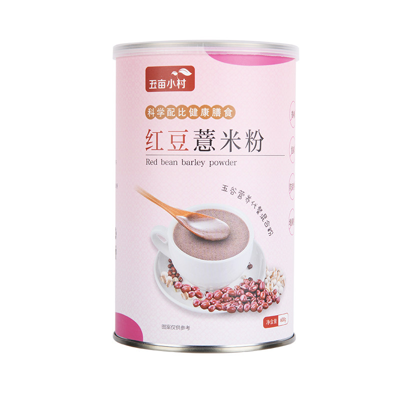 红豆饱腹感强热量冲泡即食代餐粥