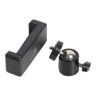 手机直播支架三脚架旋转夹子主播多功能配件落地架360度俯拍固定扩展双三机位增加手机位螺旋横竖夹手机夹