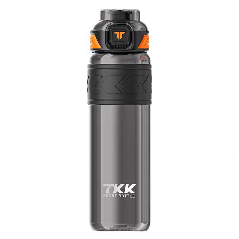 TKK运动水杯耐温士健身水壶便携户外带吸管直饮网红塑料杯子有盖