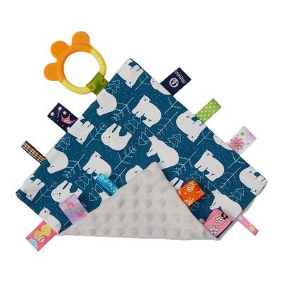 茵秀丽婴儿豆豆标签安抚巾