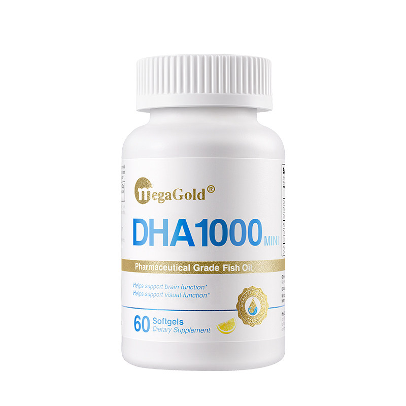 MegaGold高纯DHA鱼油柠檬味