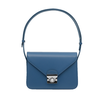 ACloud星球锁腋下包box细纹牛皮