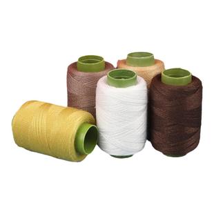 小卷缝纫线家用彩色手缝针线302多色涤纶手缝线缝纫机小线黑色线