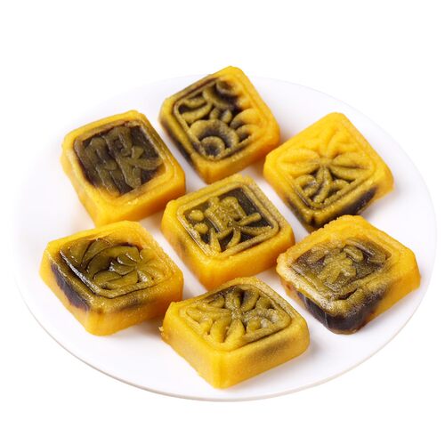 老香斋绿豆糕上海特产豆沙馅老式城隍庙字号传统糕点甜点零食点心