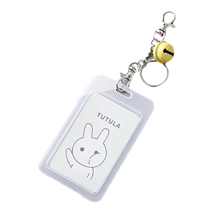 小区感应门禁卡套电梯门卡房卡磁卡保护套钥匙链一体卡扣卡包饭卡