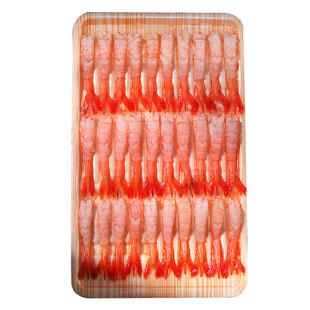 北极甜虾尾去头去壳北极虾30只新鲜日料食材海鲜水产冷冻顺丰包邮