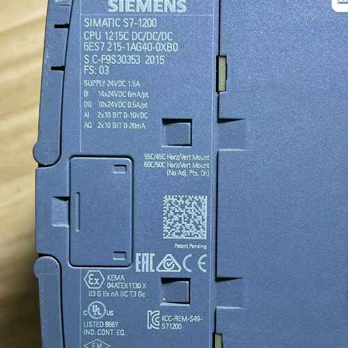 议价西门子S71200PLC1215CDCDCDC6可维修