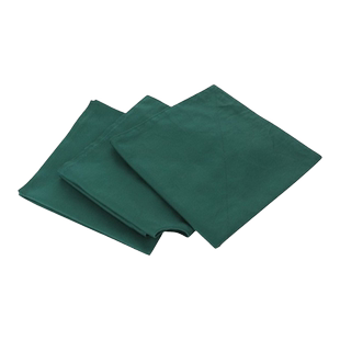 手术包布洞巾纯棉铺巾双层孔巾口腔科洞巾牙科大单中单墨绿大包布