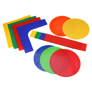 乃力 标识物标志线地贴线 足球网球场地障碍物目标垫地标贴标线