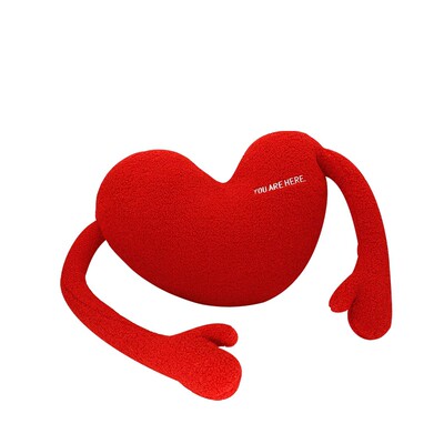 ins同款爱心拥抱抱枕抱枕套