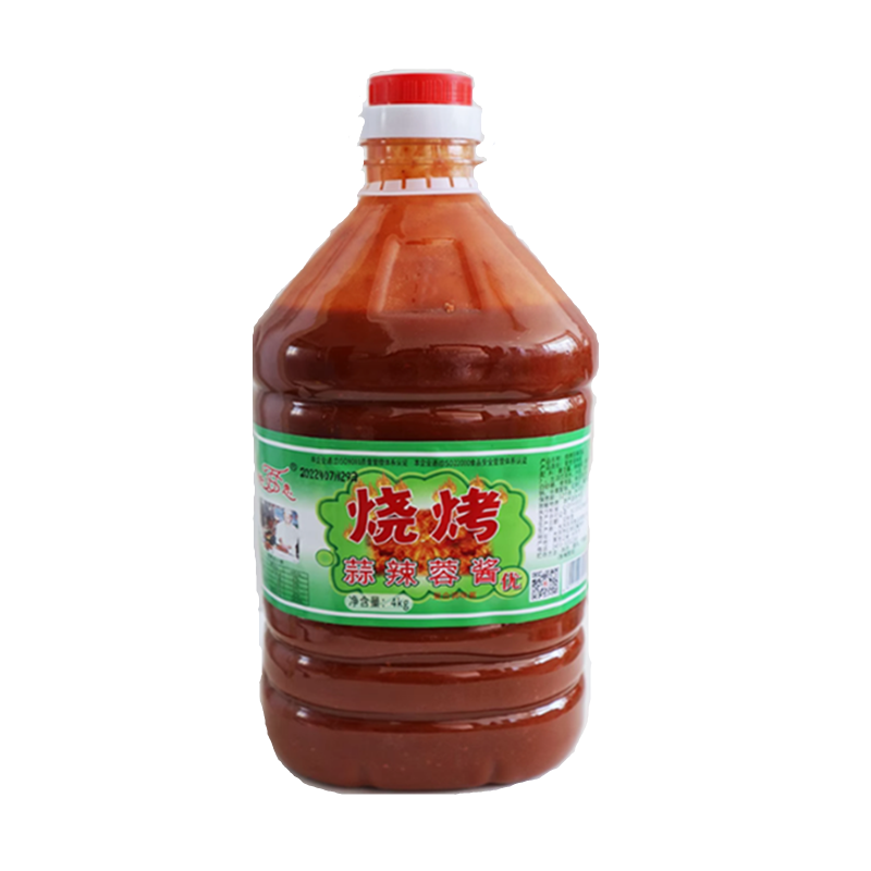 甜思烧烤蒜辣蓉酱商烤肉蘸酱8斤