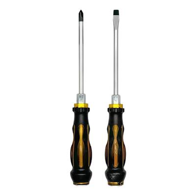 可敲击穿心螺丝刀加长加粗高硬度