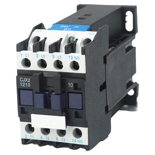 上海人民直流接触器CJX2-1210DC12V24V48V110V220V小型常开银触点