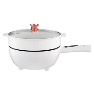 多功能电炒锅 大容量家用宿舍电煮锅火锅 文华智能预约定时炒锅